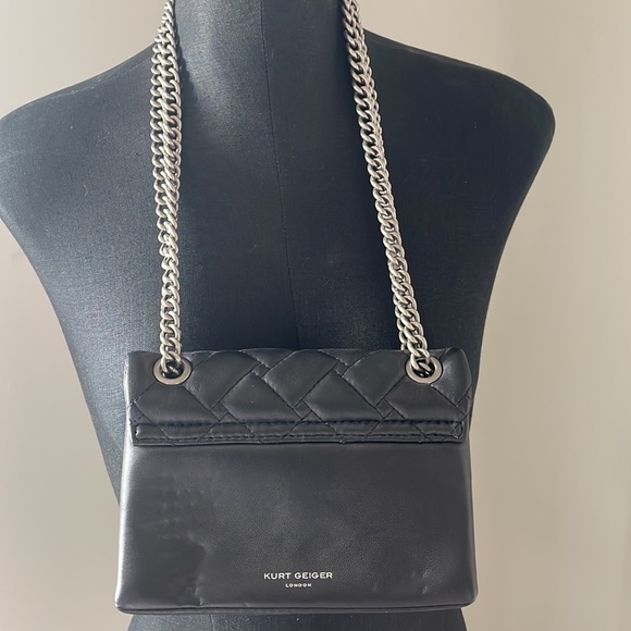 Kurt Geiger London Leather Mini Kensington Crossbody - Picture 3 of 5